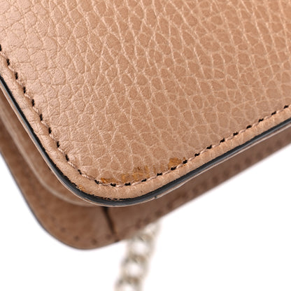Gucci Dollar Calfskin Small Interlocking G Shoulder Bag Camelia 13 of 15