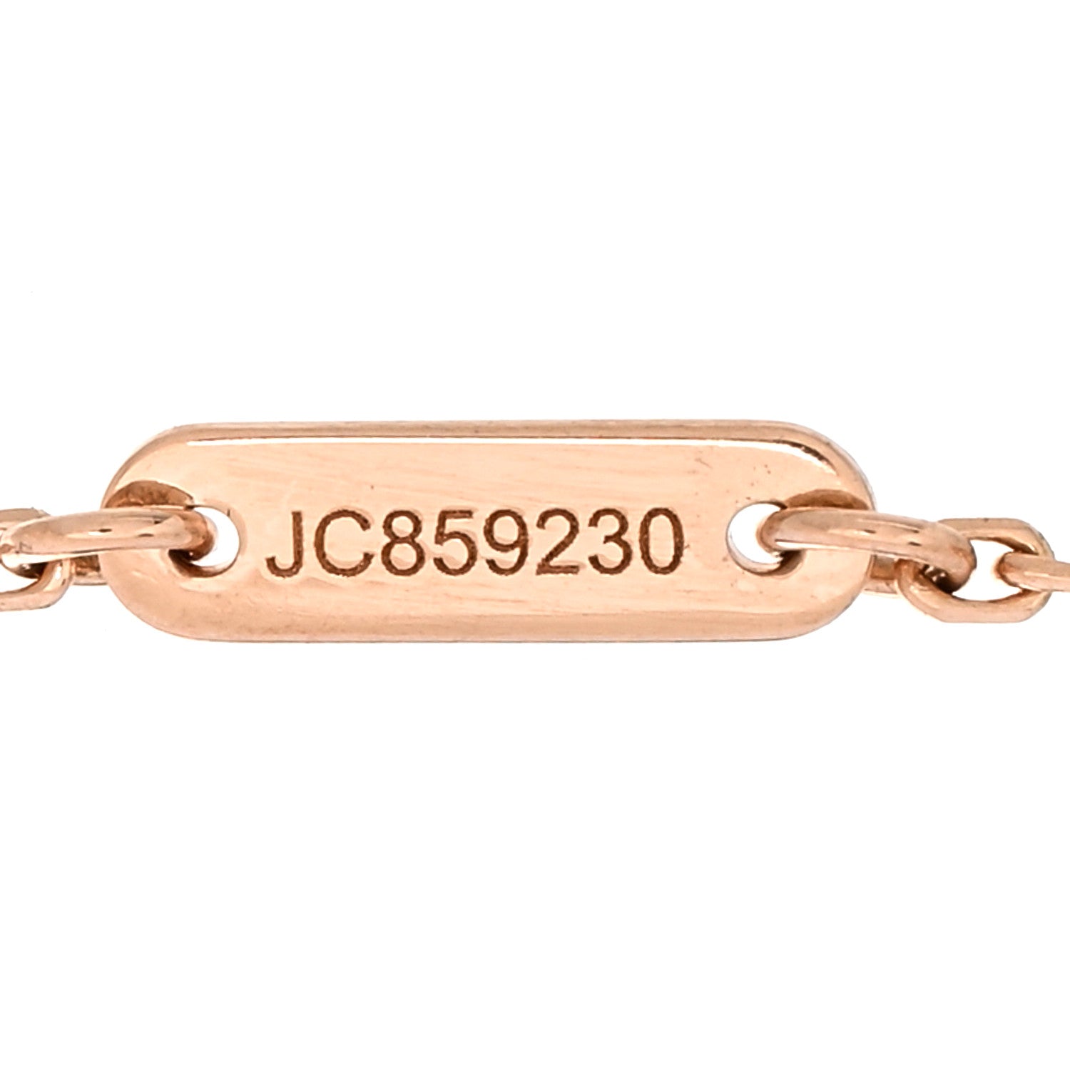 Van Cleef & Arpels 18K Rose Gold Ruby Mini Frivole Bracelet 3 of 4
