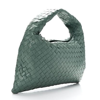 Bottega Veneta Calfskin Intrecciato Small Hop Aloe 3 of 8