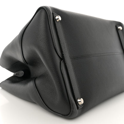 Christian Dior Supple Grained Calfskin Large Open Bar Tote Black 9 of 14