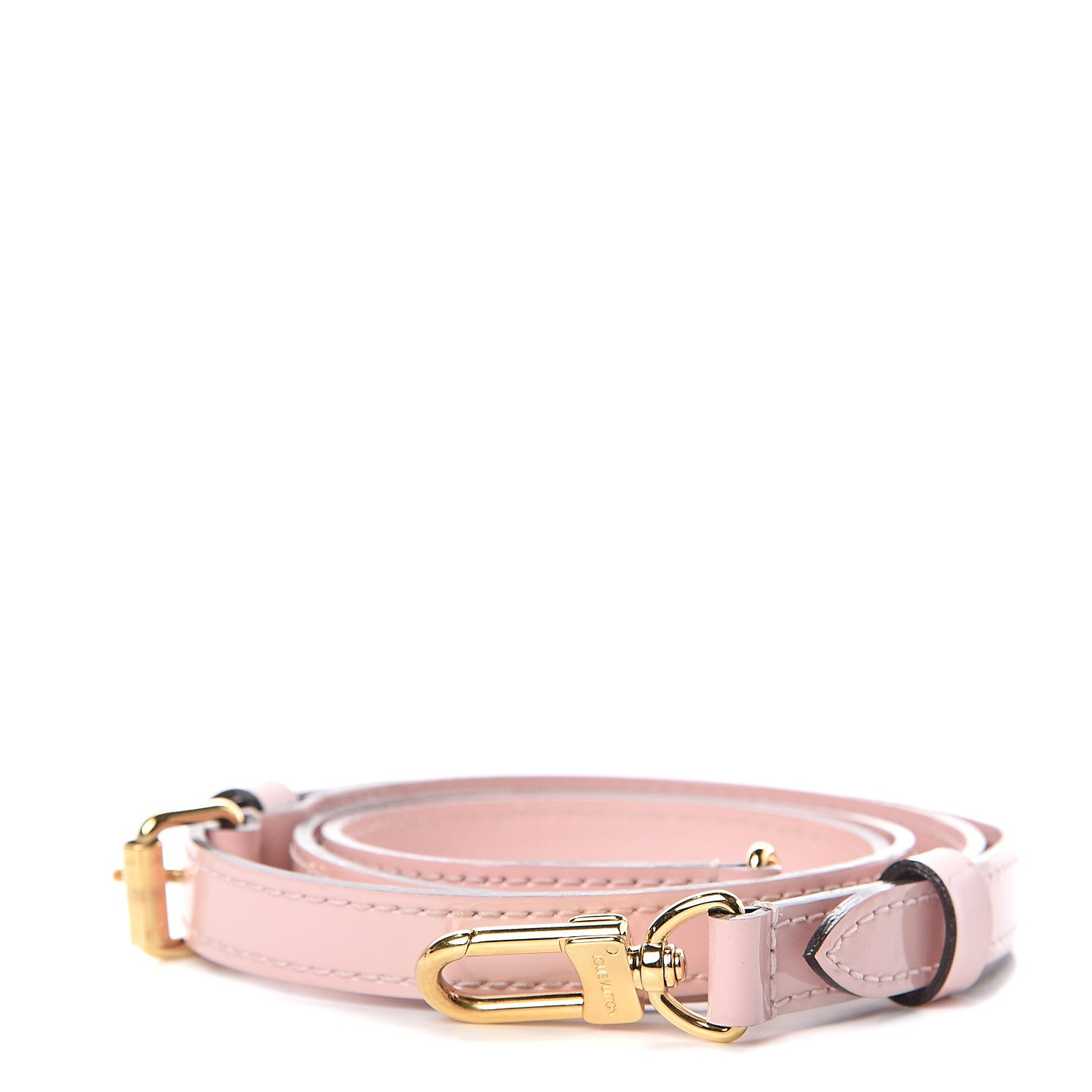 Louis Vuitton Patent 16mm Adjustable Shoulder Strap Rose Ballerine 1 of 2