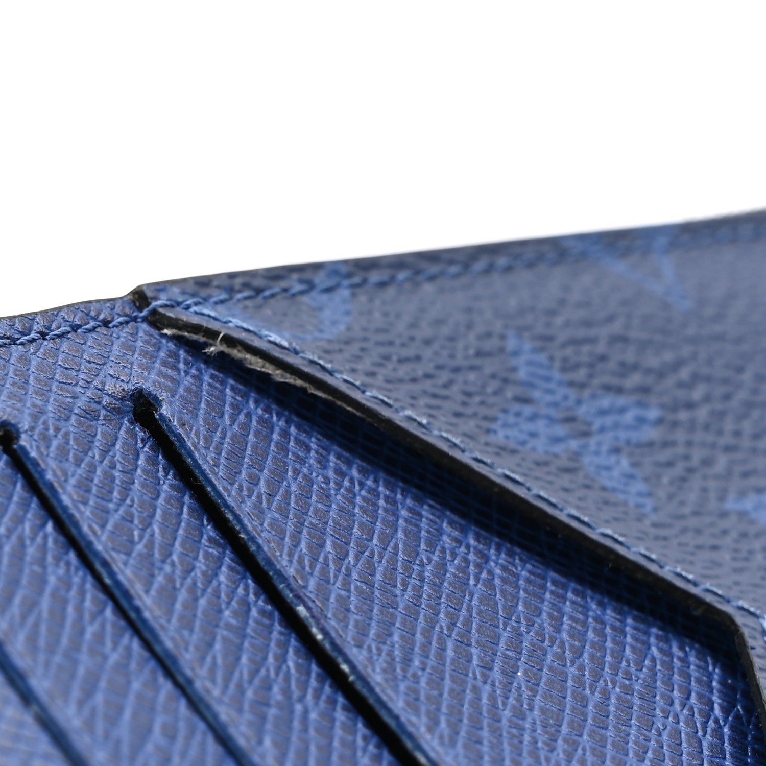 Louis Vuitton Taigarama Coin Card Holder Cobalt Blue 8 of 8
