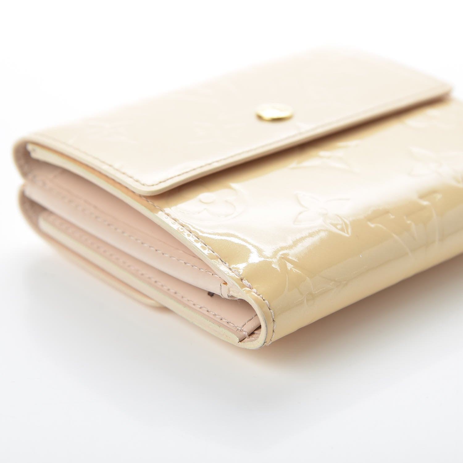 Louis Vuitton Vernis Elise Wallet Marshmallow 6 of 10