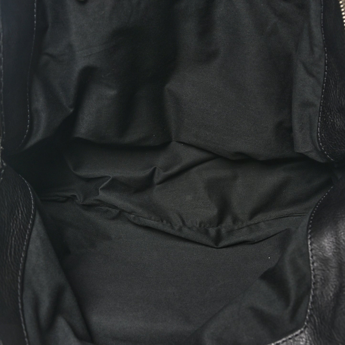Calfskin Edith Dome Bowler Black