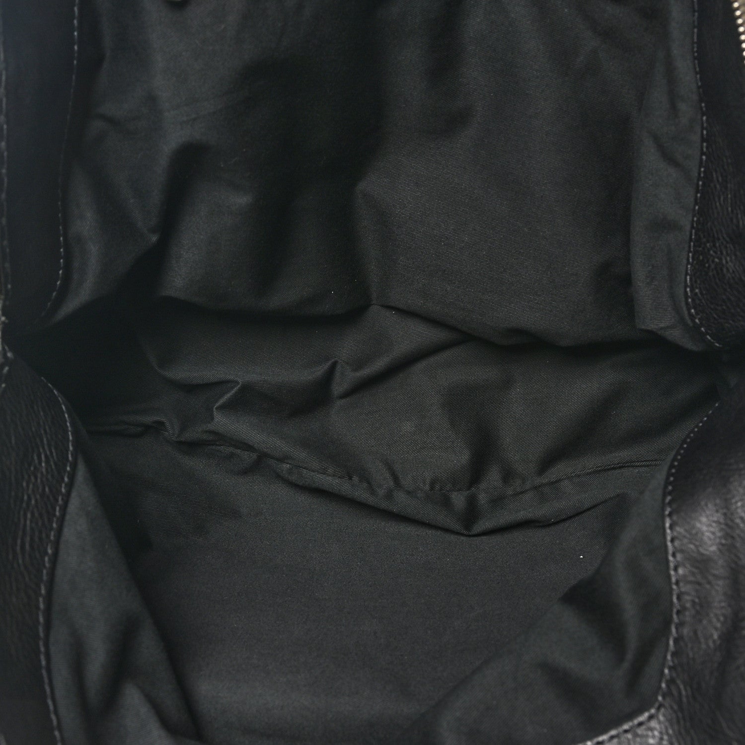 Chloe Calfskin Edith Dome Bowler Black 5 of 9