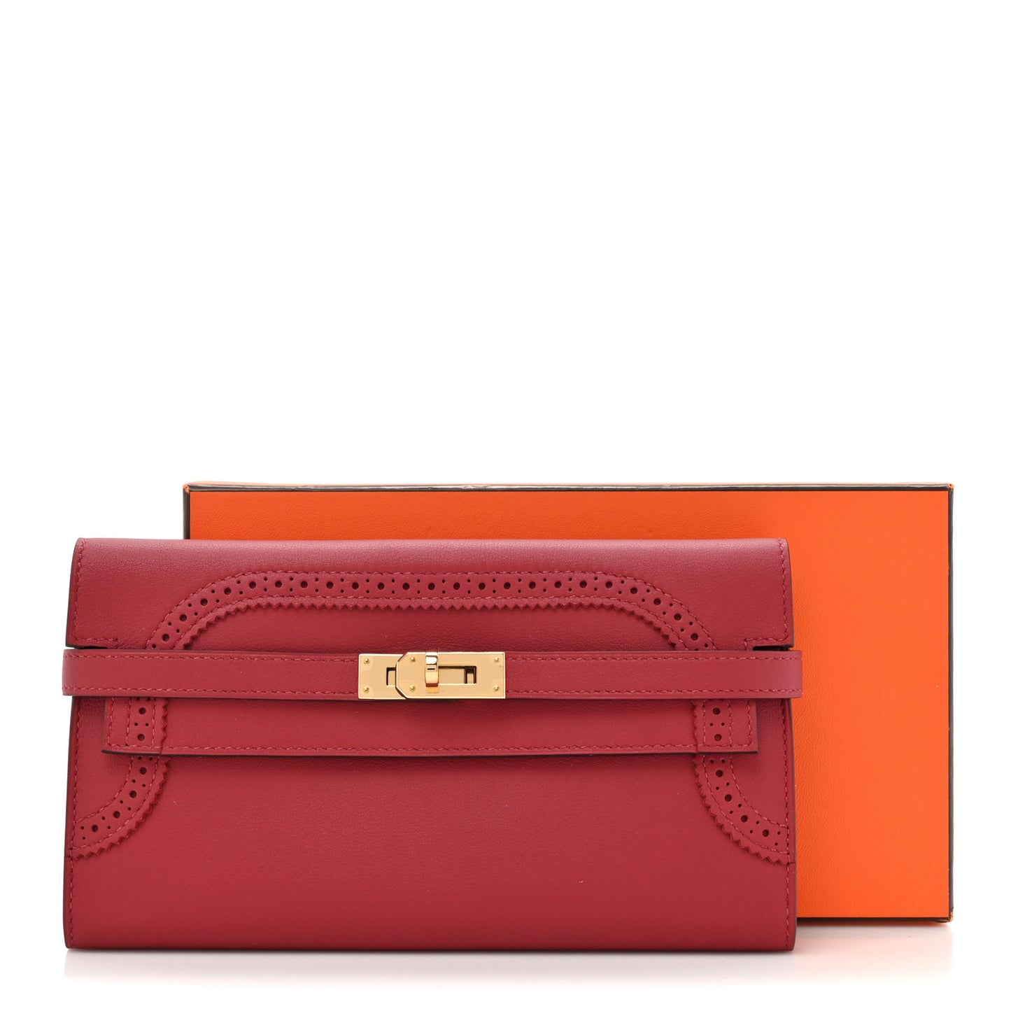 Swift Ghillies Kelly Longue Wallet Rouge Grenat