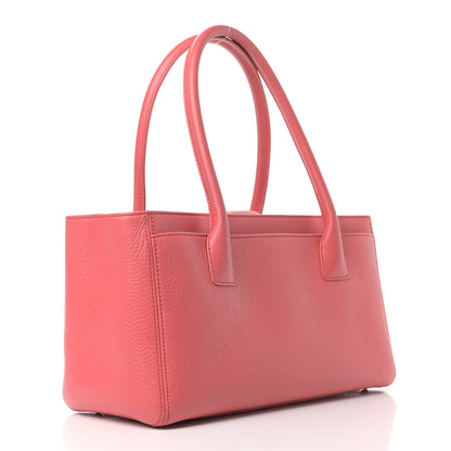 Chanel Calfskin Small Cerf Executive Shopper Tote Pink 3 of 14