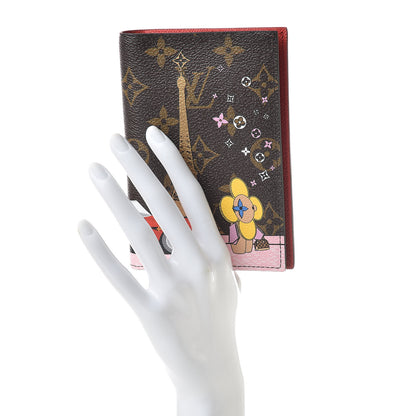 Louis Vuitton Monogram 2019 Christmas Animation Passport Cover Rouge 2 of 8