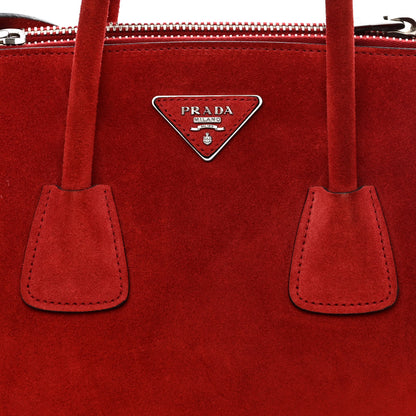 Prada Scamosciato Suede Twin Pocket Tote Porpora 11 of 14