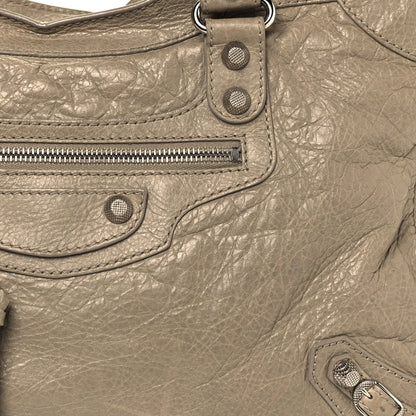 Balenciaga Agneau Giant 12 Silver Hardware City Latte Beige 7 of 12