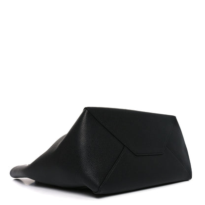 Celine Soft Grained Calfskin Small Belt Cabas Phantom Black 4 of 9
