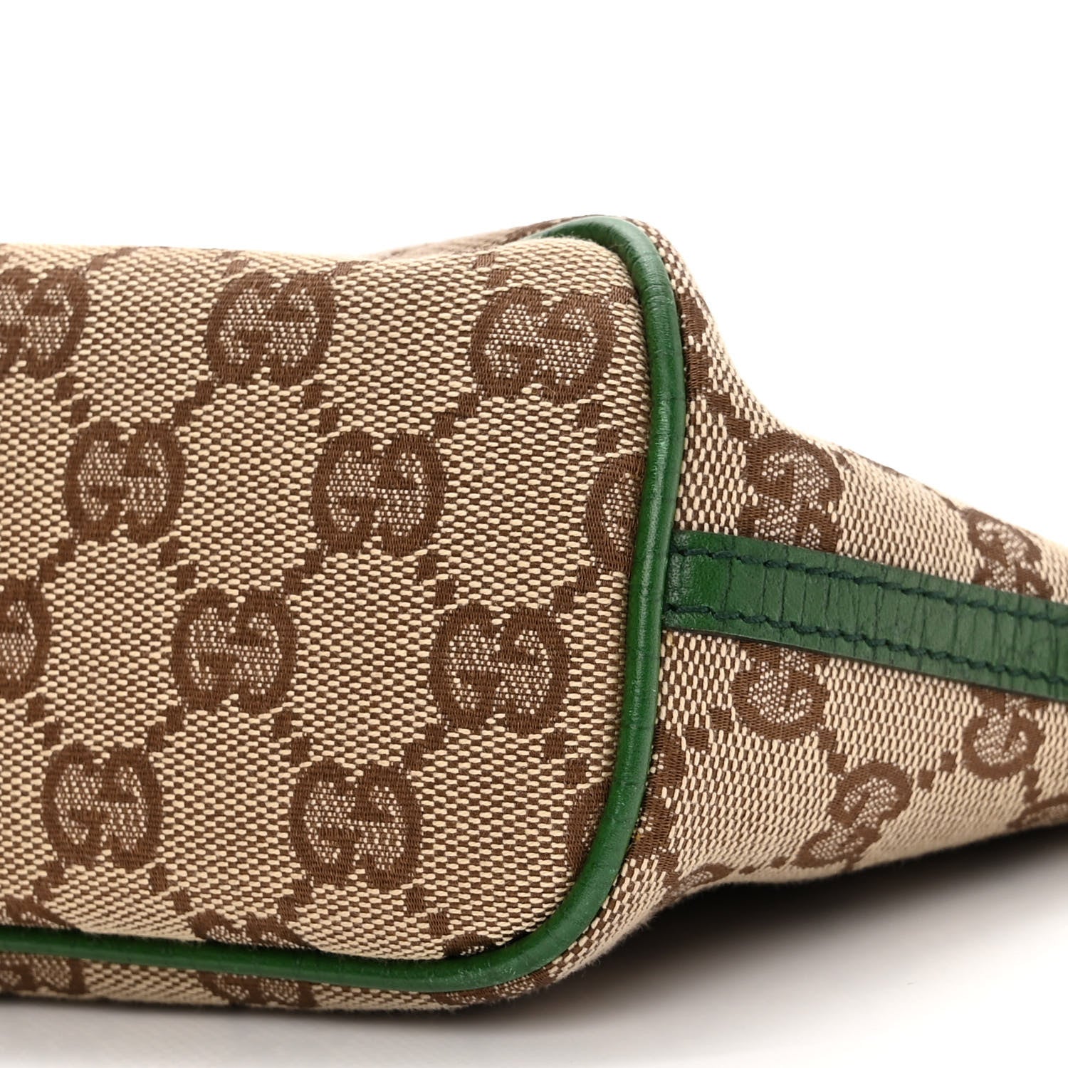 Gucci Monogram Boat Pochette Green 10 of 10