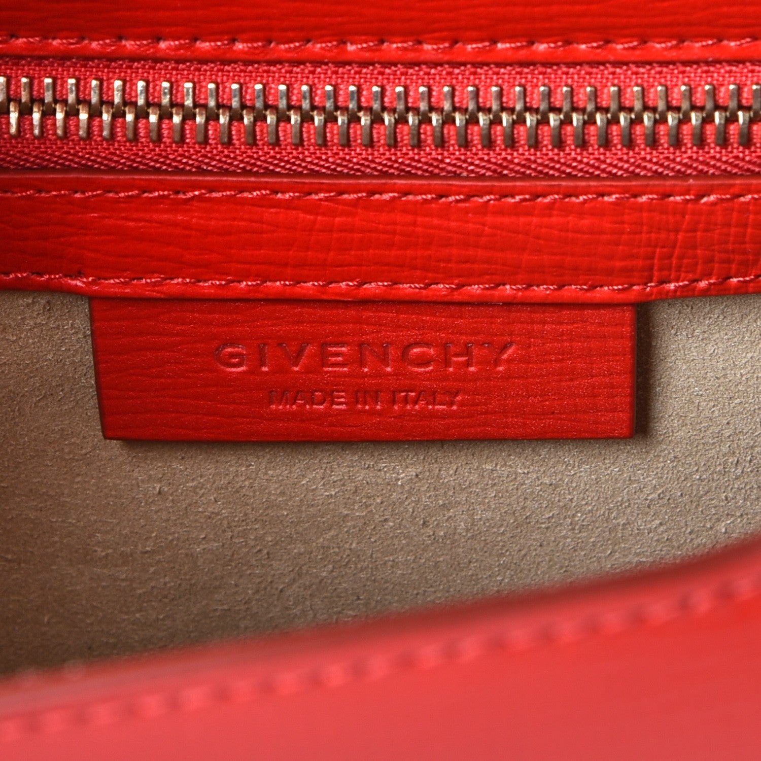 Givenchy Textured Calfskin Mini Pandora Box Crossbody Bag Red 7 of 8