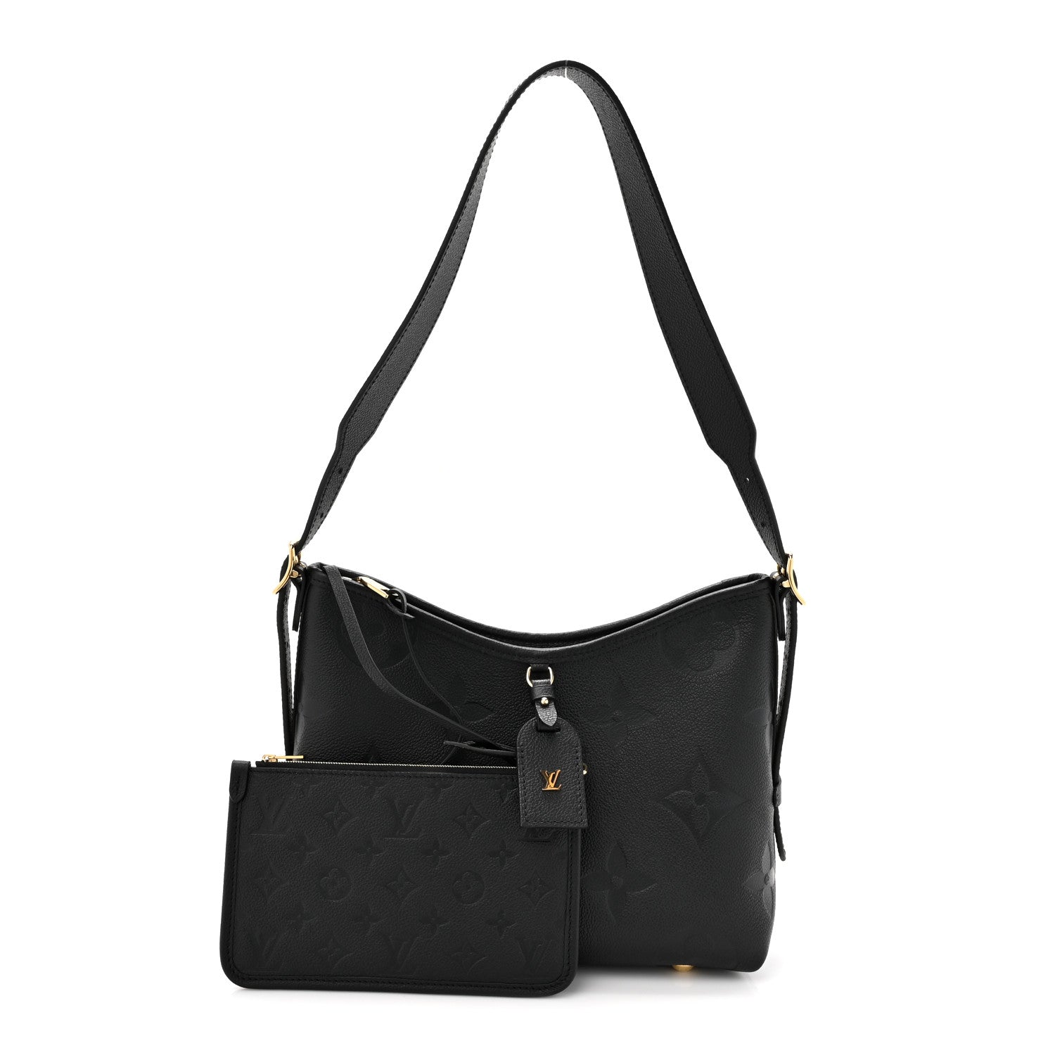 Louis Vuitton Empreinte Carryall PM Black 3 of 12