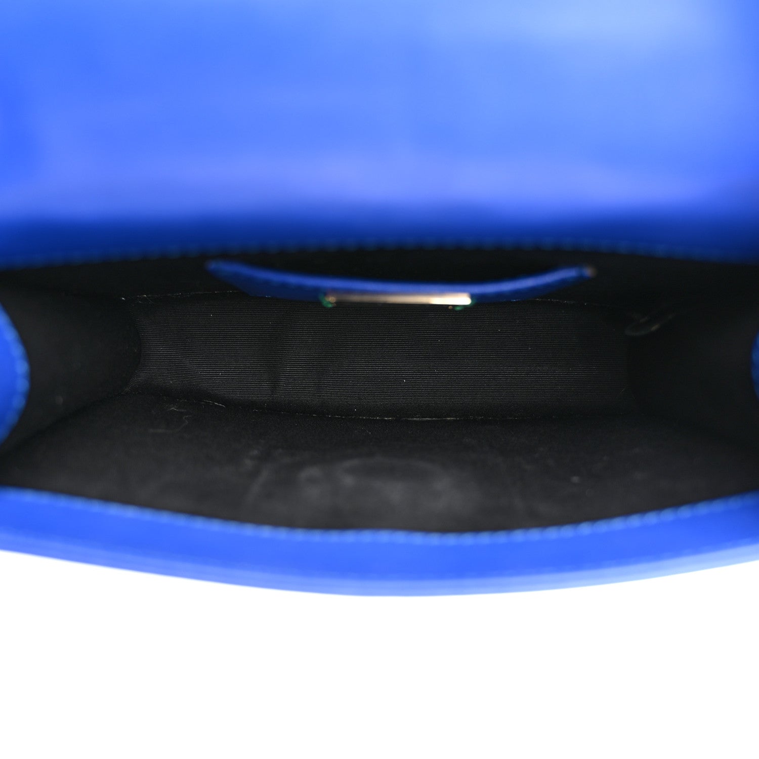 Bulgari Galuchat Calfskin Serpenti Forever Crossbody Bag Blue 5 of 10