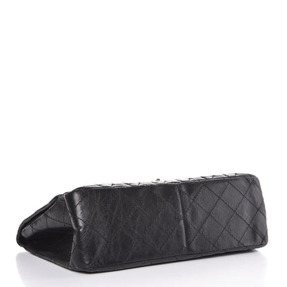 Chanel Aged Calfskin Quilted 2.55 Reissue 226 Flap Black 4 of 7