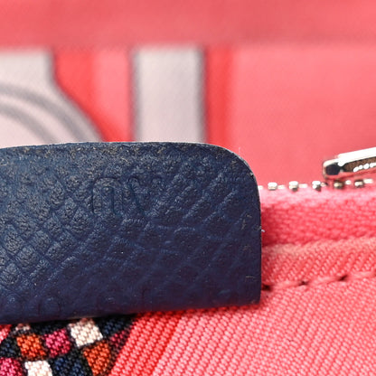 Hermes Epsom Silk'In Compact Wallet Deep Bleu 7 of 7