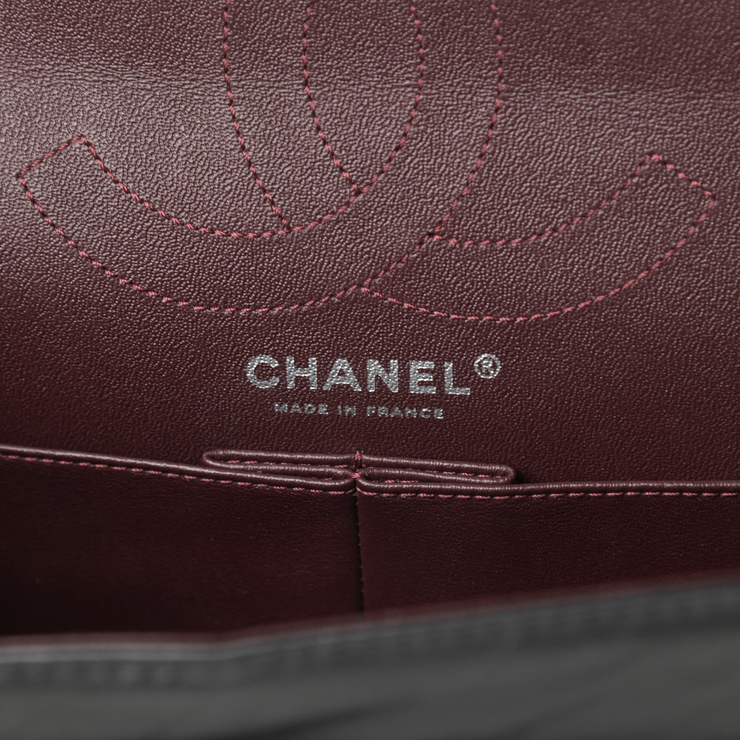Aged Calfskin Quilted 2.55 Reissue 226 Flap Black