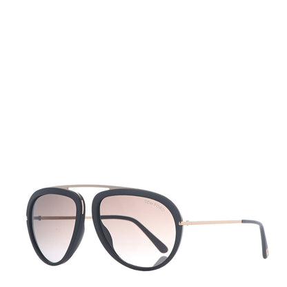 Tom Ford Stacy Aviator Sunglasses TF452 Black 1 of 7