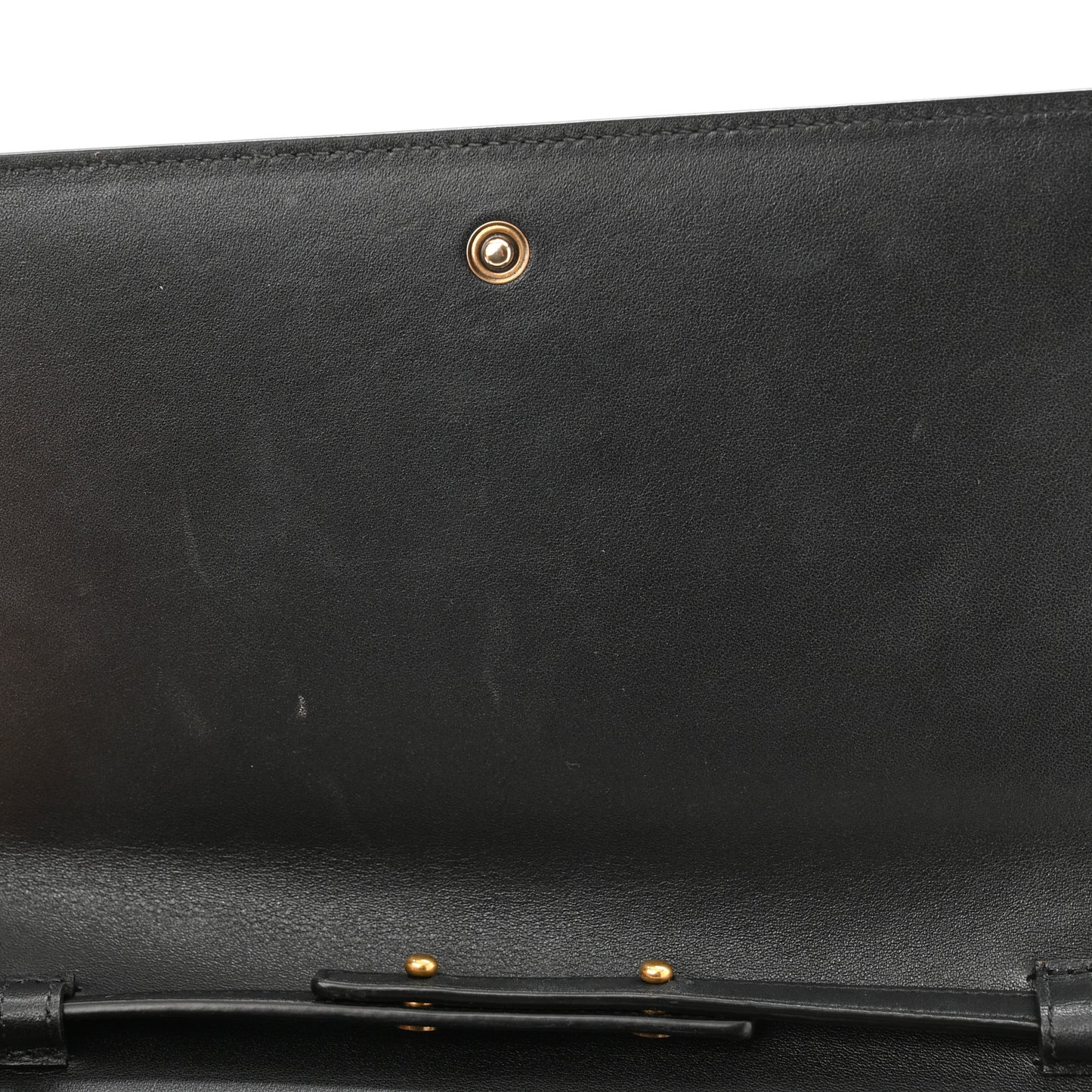 Patent Monogram Chain Wallet Tortoiseshell