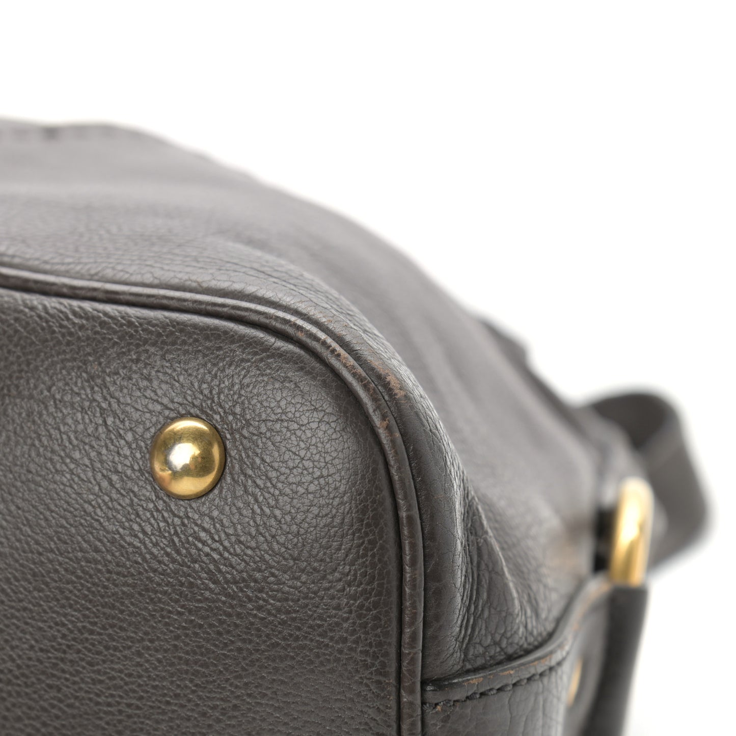 Calfskin Large Muse Dark Brown