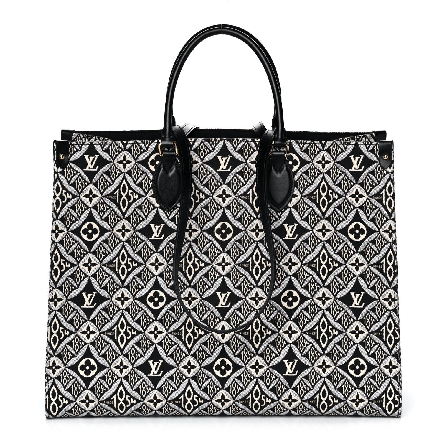 Louis Vuitton Jacquard Since 1854 Onthego GM Grey 1 of 13