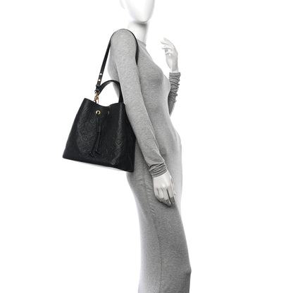 Louis Vuitton Empreinte Neonoe MM Black 2 of 10