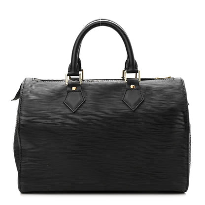 Louis Vuitton Epi Speedy 25 Black 1 of 10