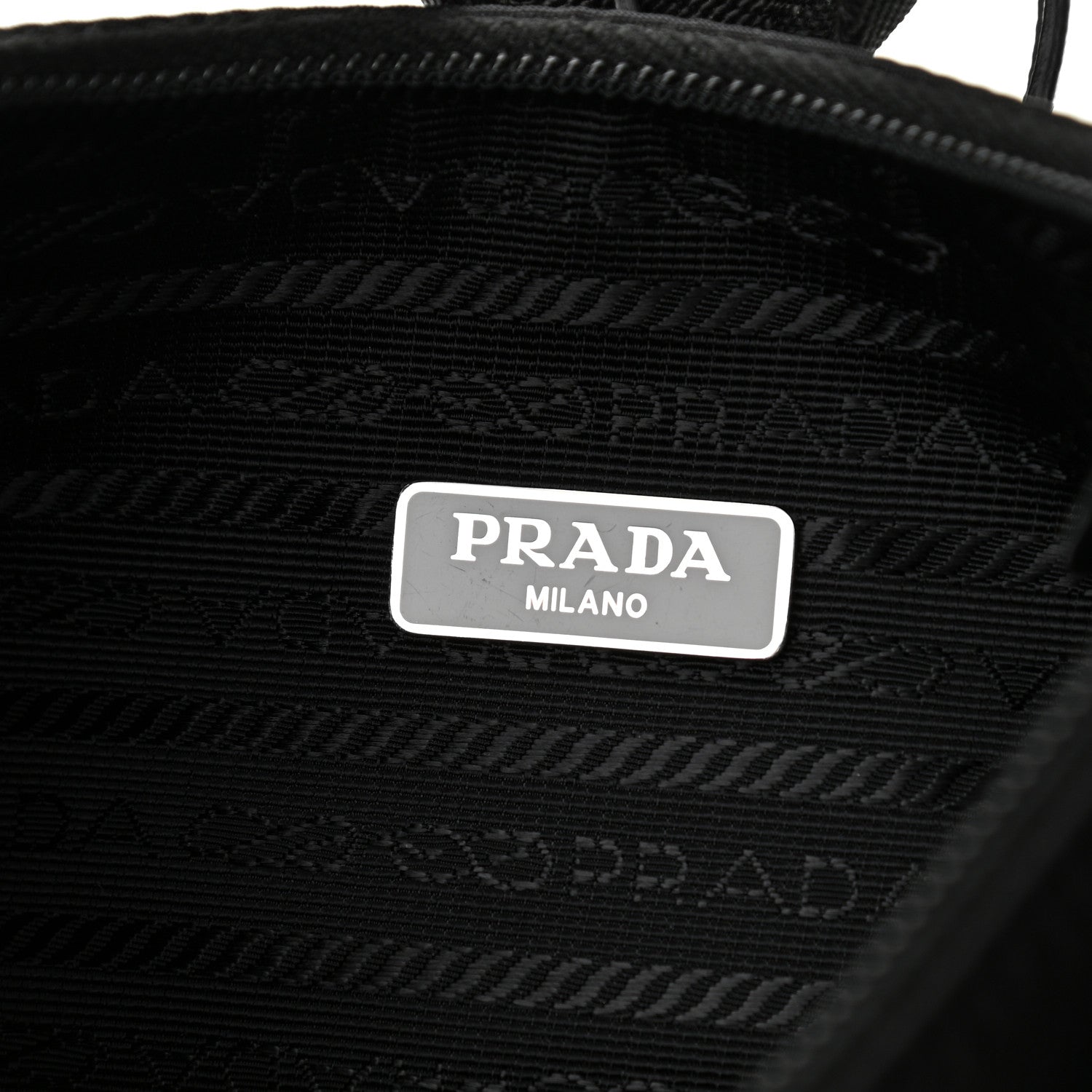 Prada Tessuto Nylon Mini Re-Edition 2000 Bag Black 6 of 12