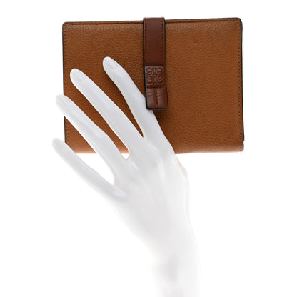 Loewe Grained Calfskin Small Vertical Wallet Honey Tan 2 of 8