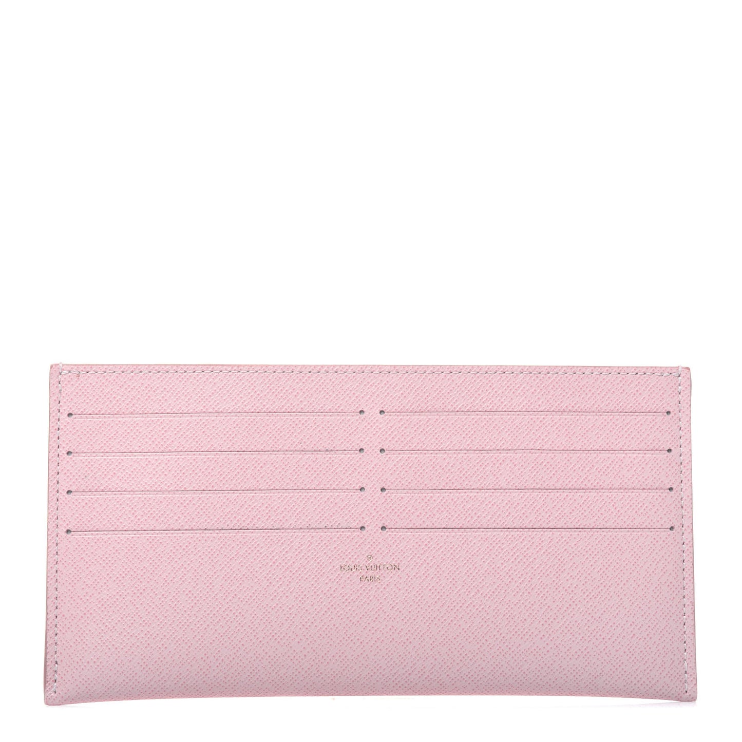 Calfskin Felicie Card Holder Insert Rose Ballerine