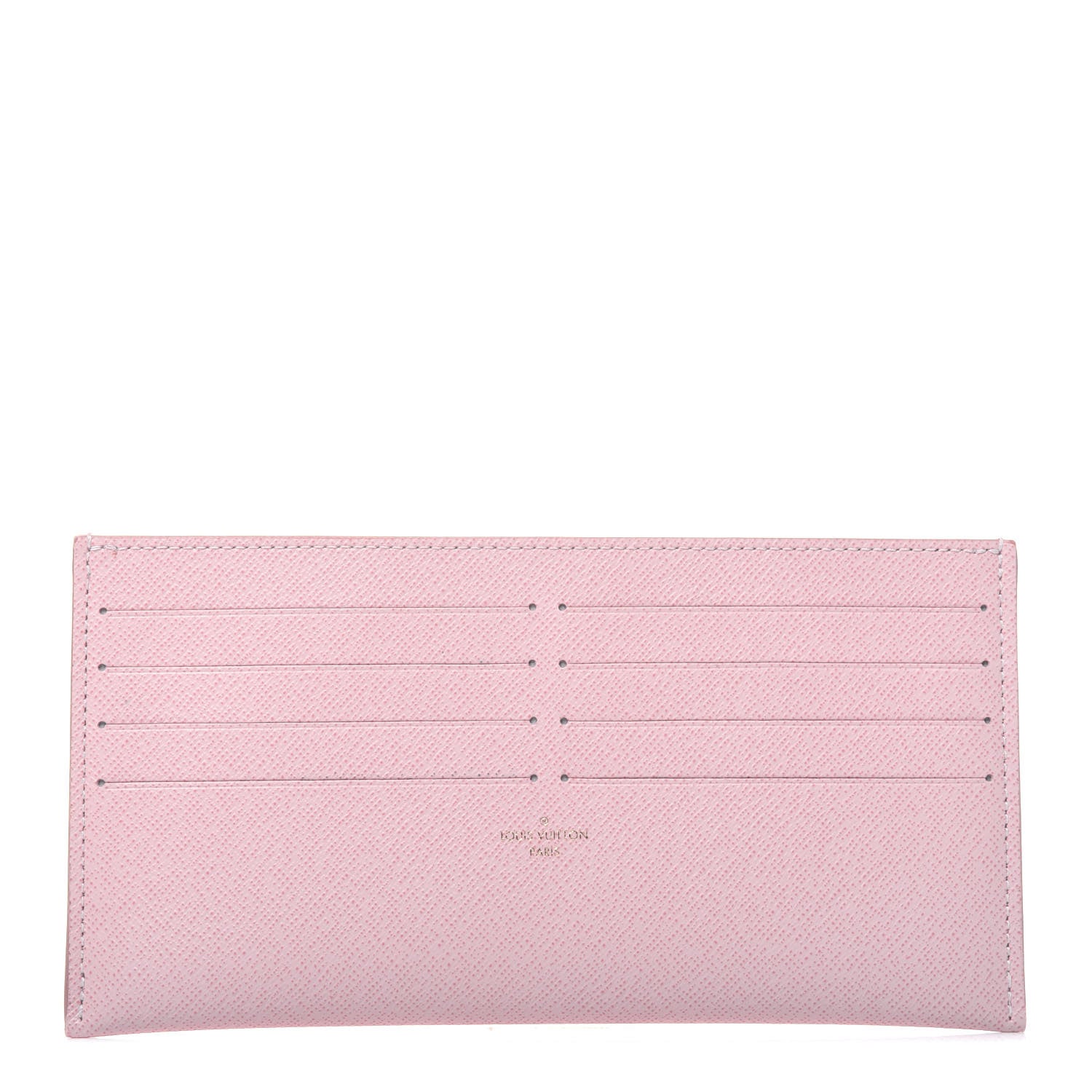 Louis Vuitton Calfskin Felicie Card Holder Insert Rose Ballerine 1 of 8