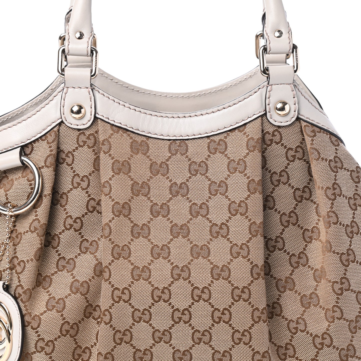 Monogram Medium Sukey Tote Off White