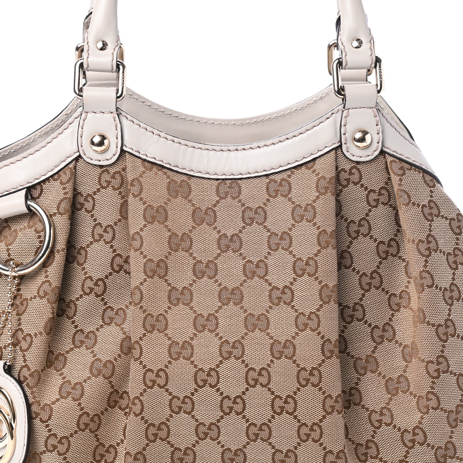Gucci Monogram Medium Sukey Tote Off White 7 of 9