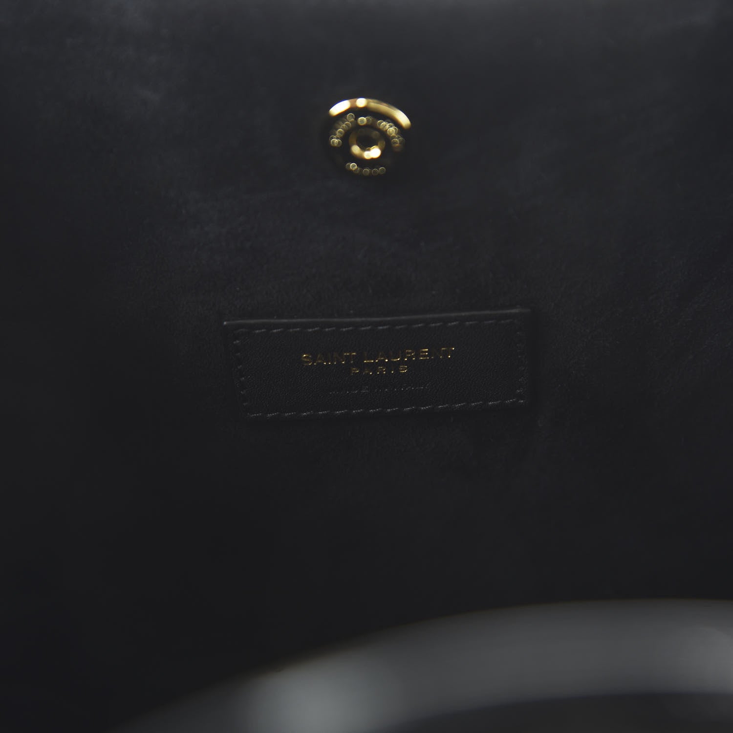Saint Laurent Patent Toy Shopping Tote Black 8 of 9