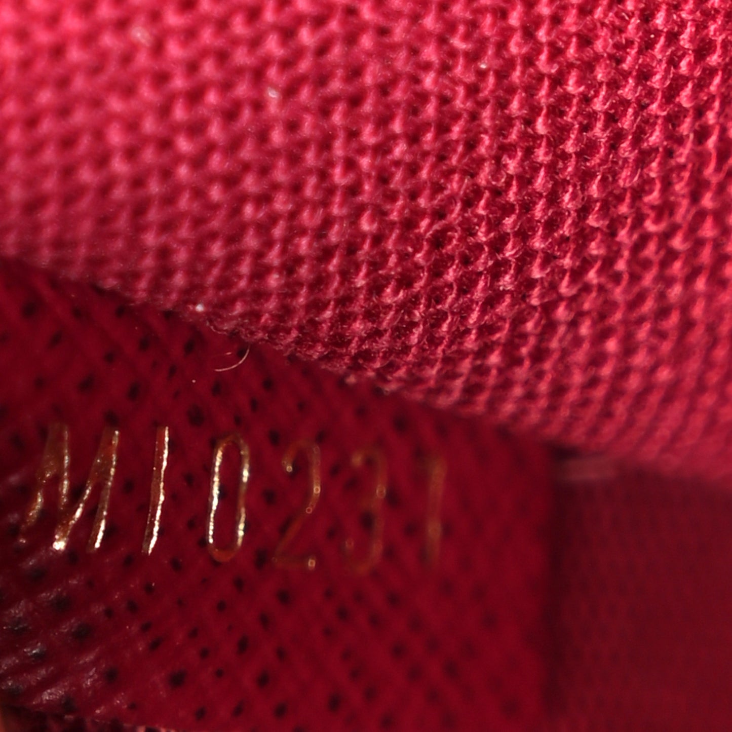Monogram Pochette Felicie Chain Wallet Fuchsia
