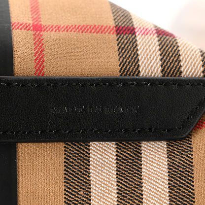 Burberry Vintage Check Medium The Giant Reversible Tote Antique Yellow Bright Red 12 of 20