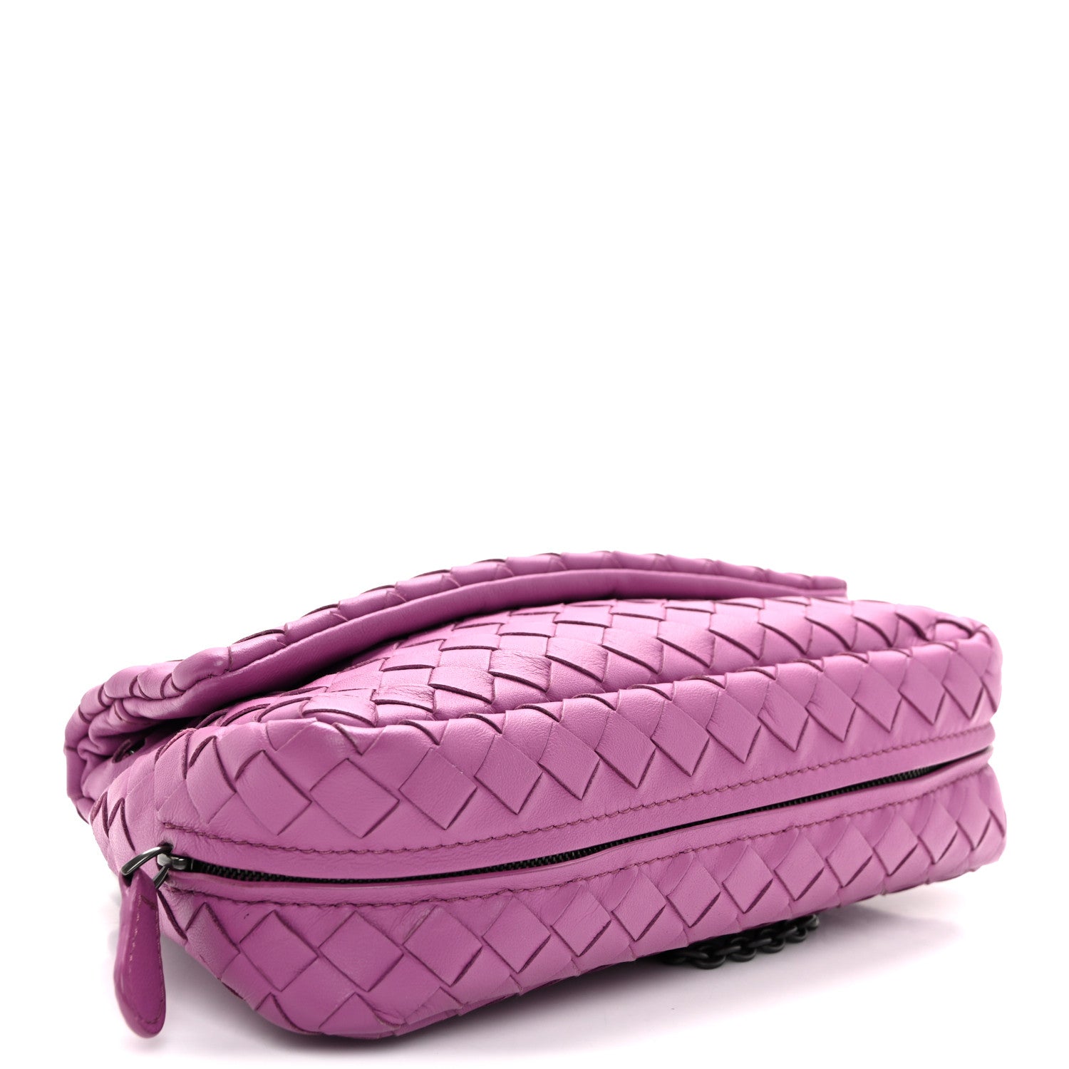 Bottega Veneta Nappa Intrecciato Small Chain Crossbody Corot 4 of 10