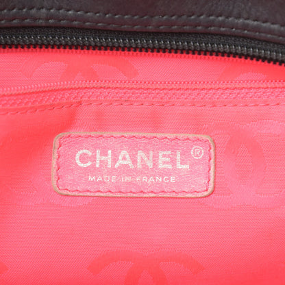 Chanel Calfskin Quilted Large Cambon Bowler Black 6 of 18