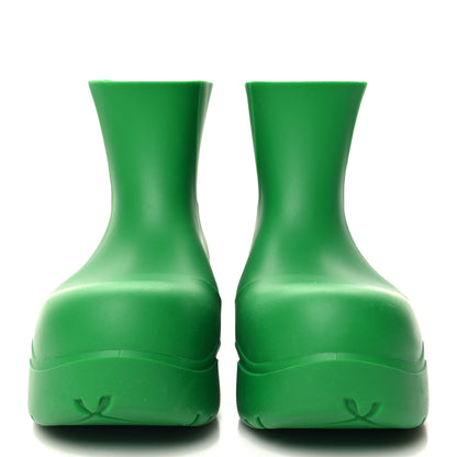 Bottega Veneta Rubber Puddle Ankle Boots 37 Grass 2 of 8