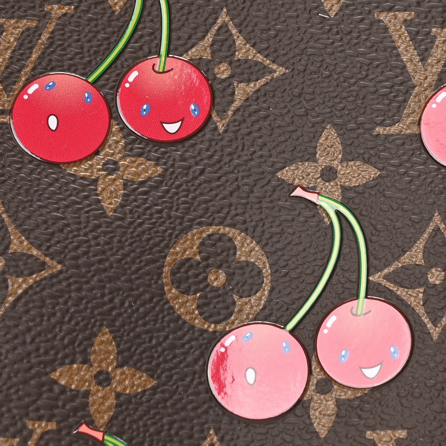Louis Vuitton LV X TM Monogram Cerises Keepall Bandouliere 45 7 of 9