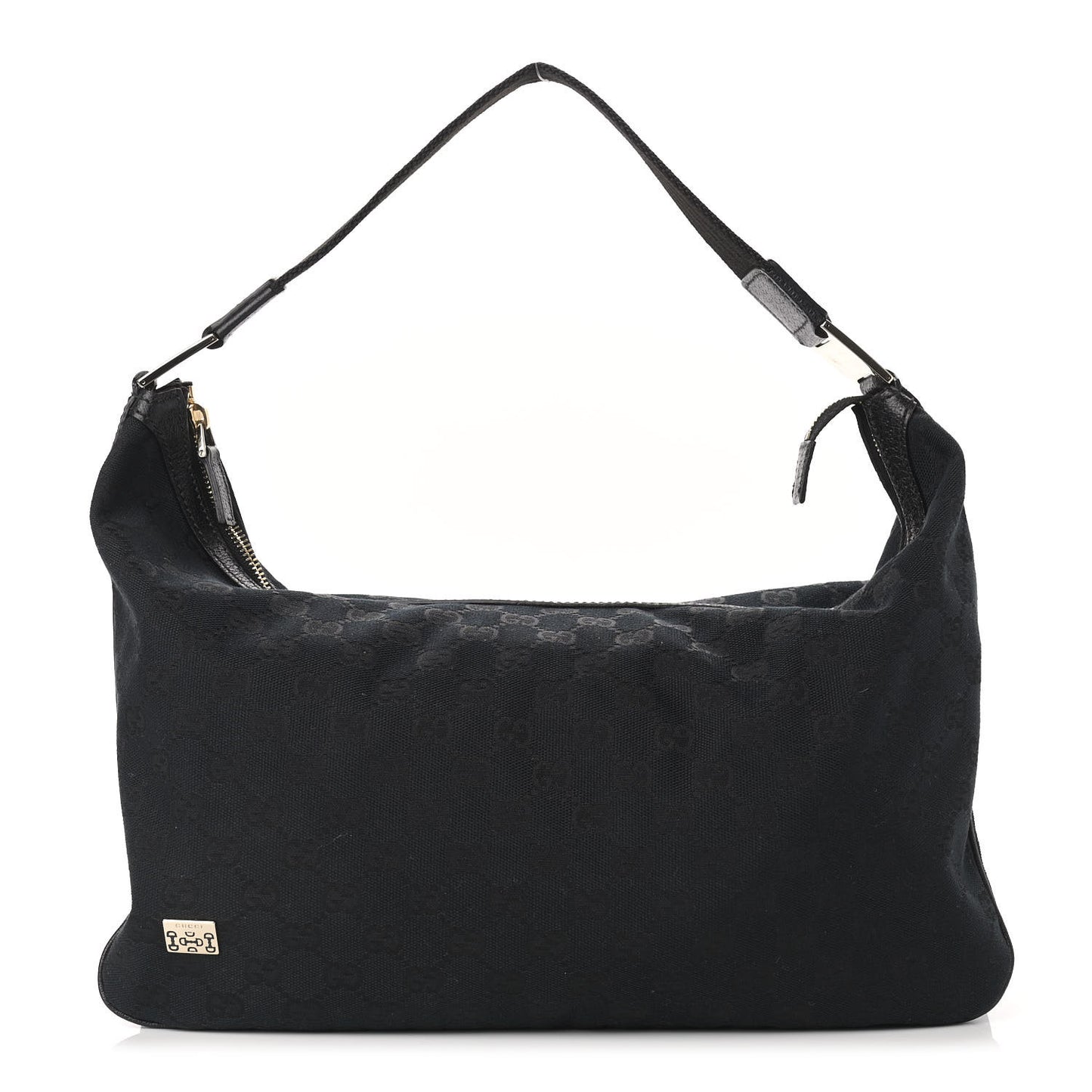 Monogram Medium Pop Hobo Black