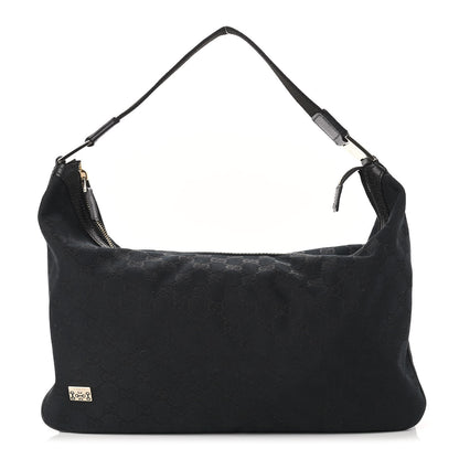 Gucci Monogram Medium Pop Hobo Black 1 of 9