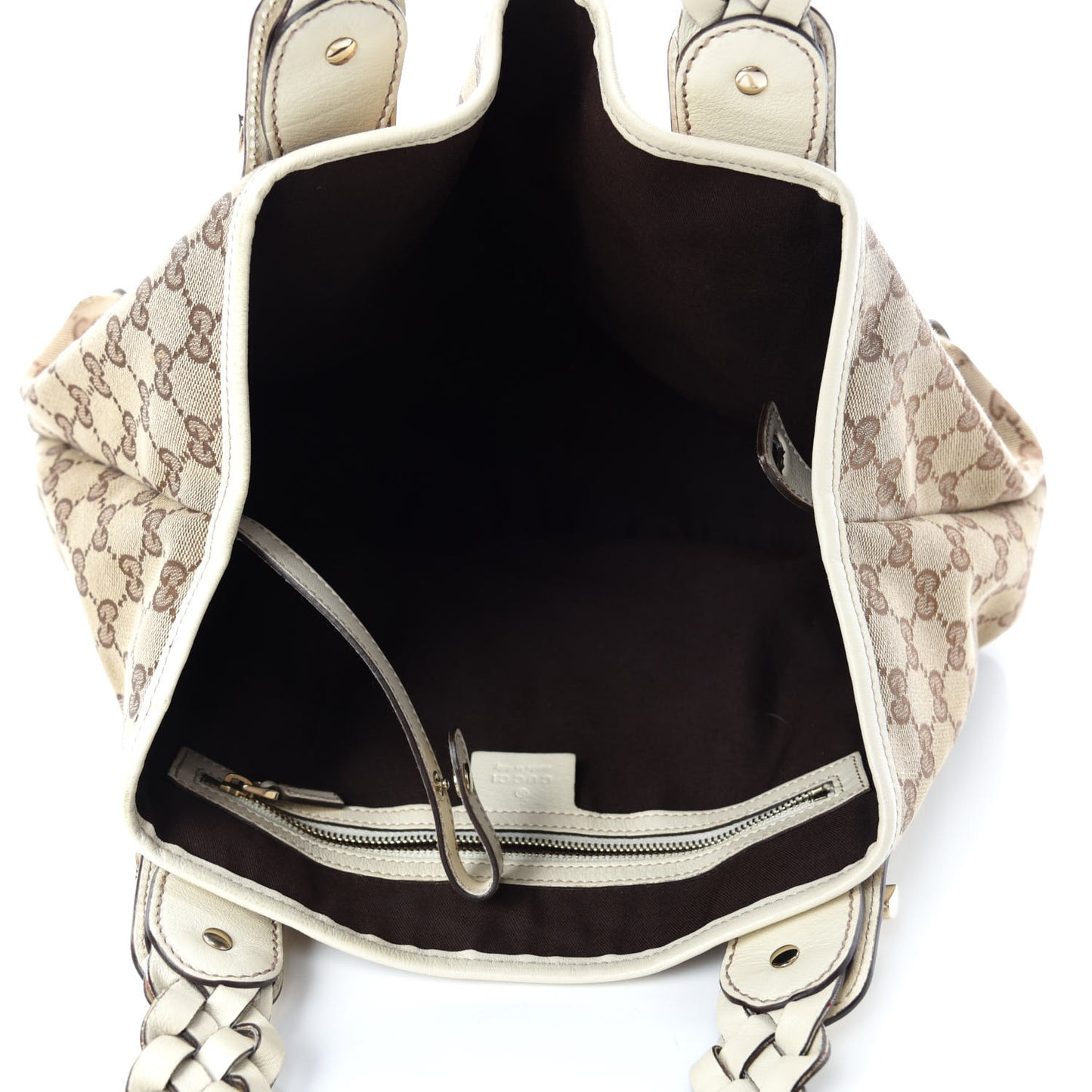 Monogram Small Pelham Shoulder Bag Off White