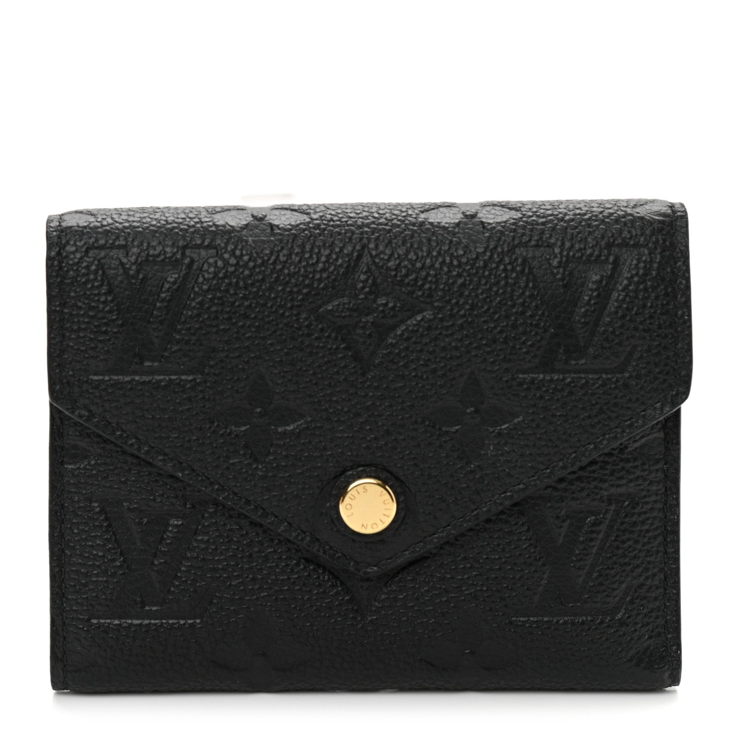 Louis Vuitton Empreinte Victorine Wallet Black 1 of 7