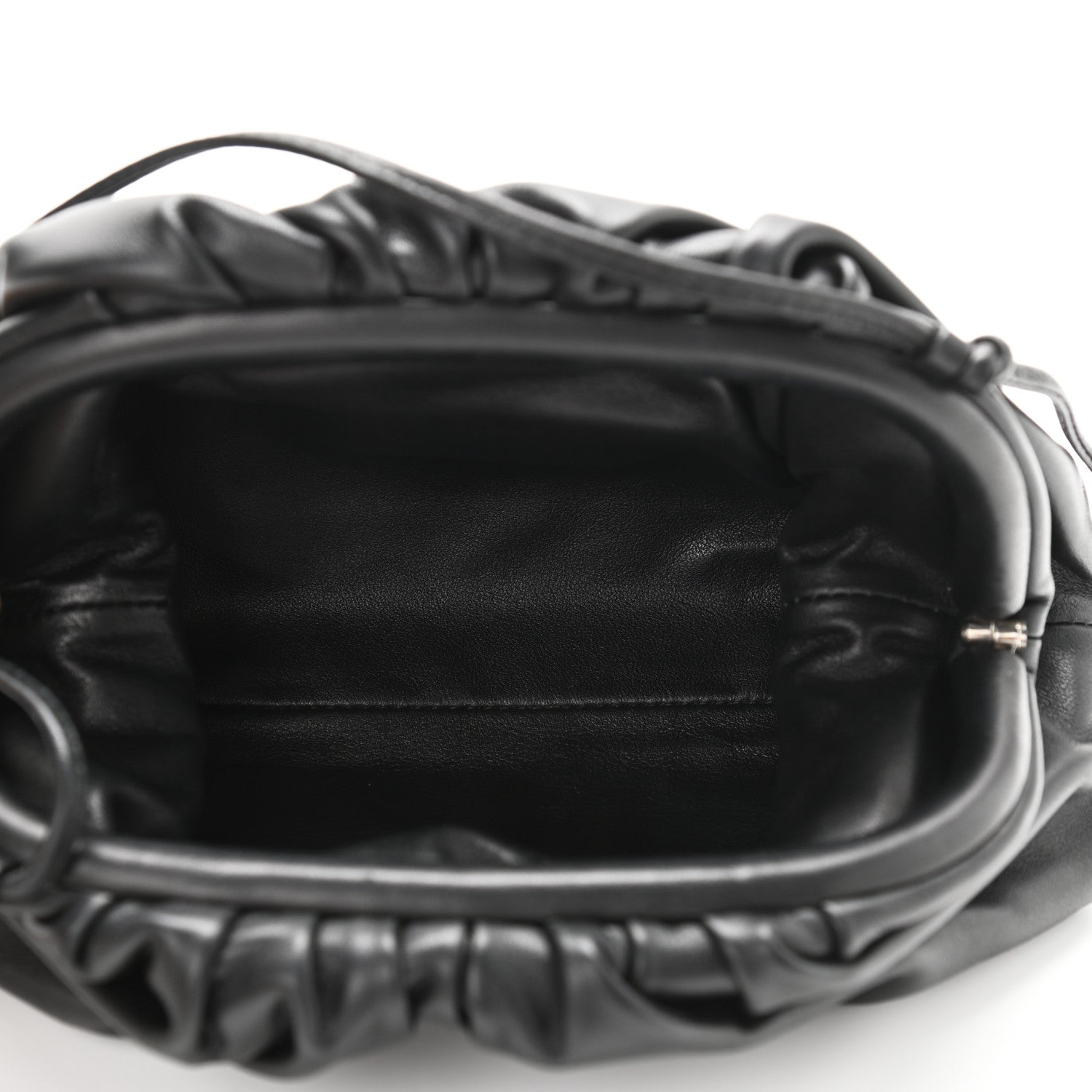 Bottega Veneta Butter Calfskin The Mini Pouch Black 5 of 10