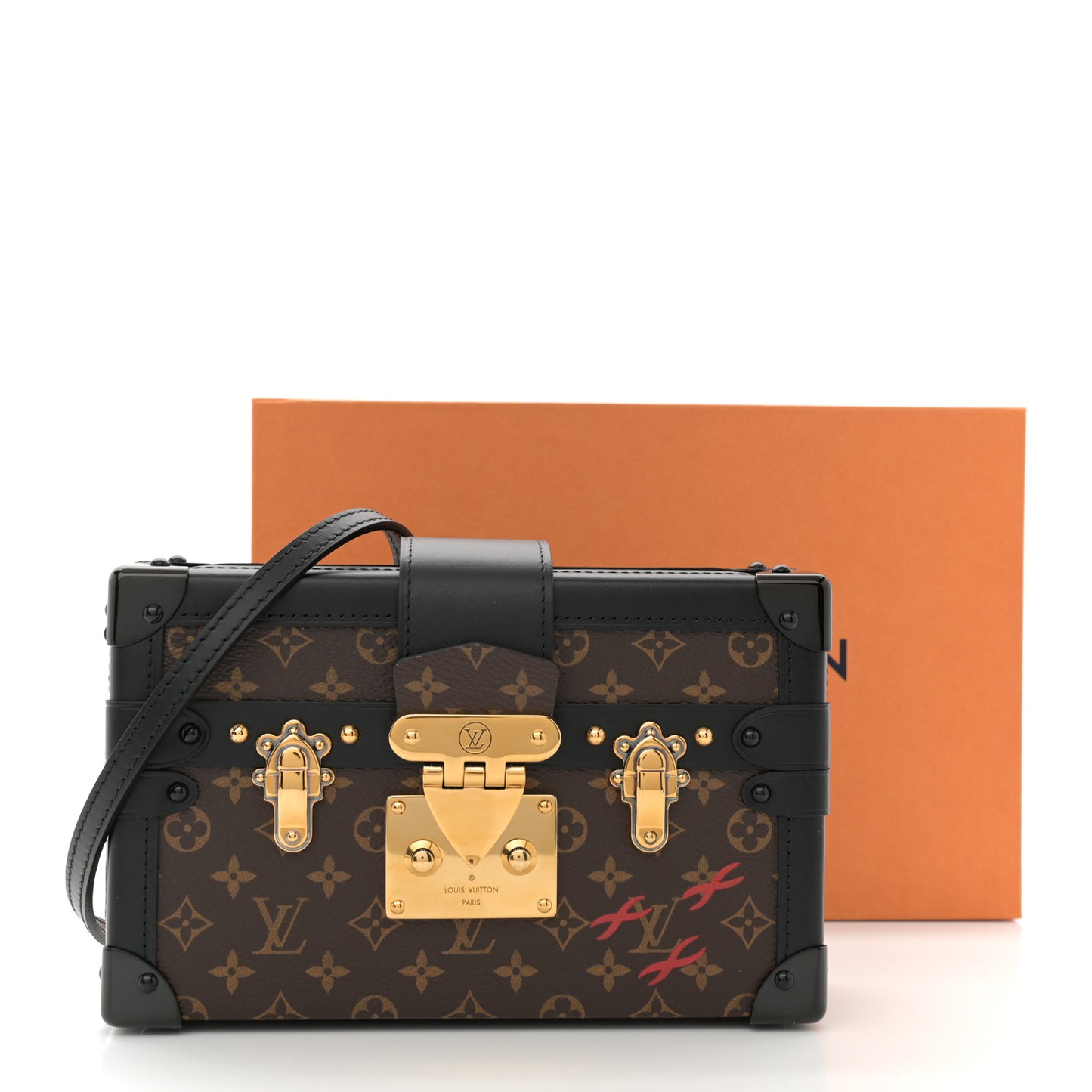 Monogram Petite Malle Black