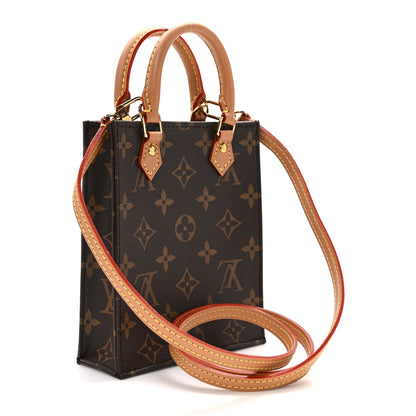 Louis Vuitton Monogram Petit Sac Plat 3 of 11