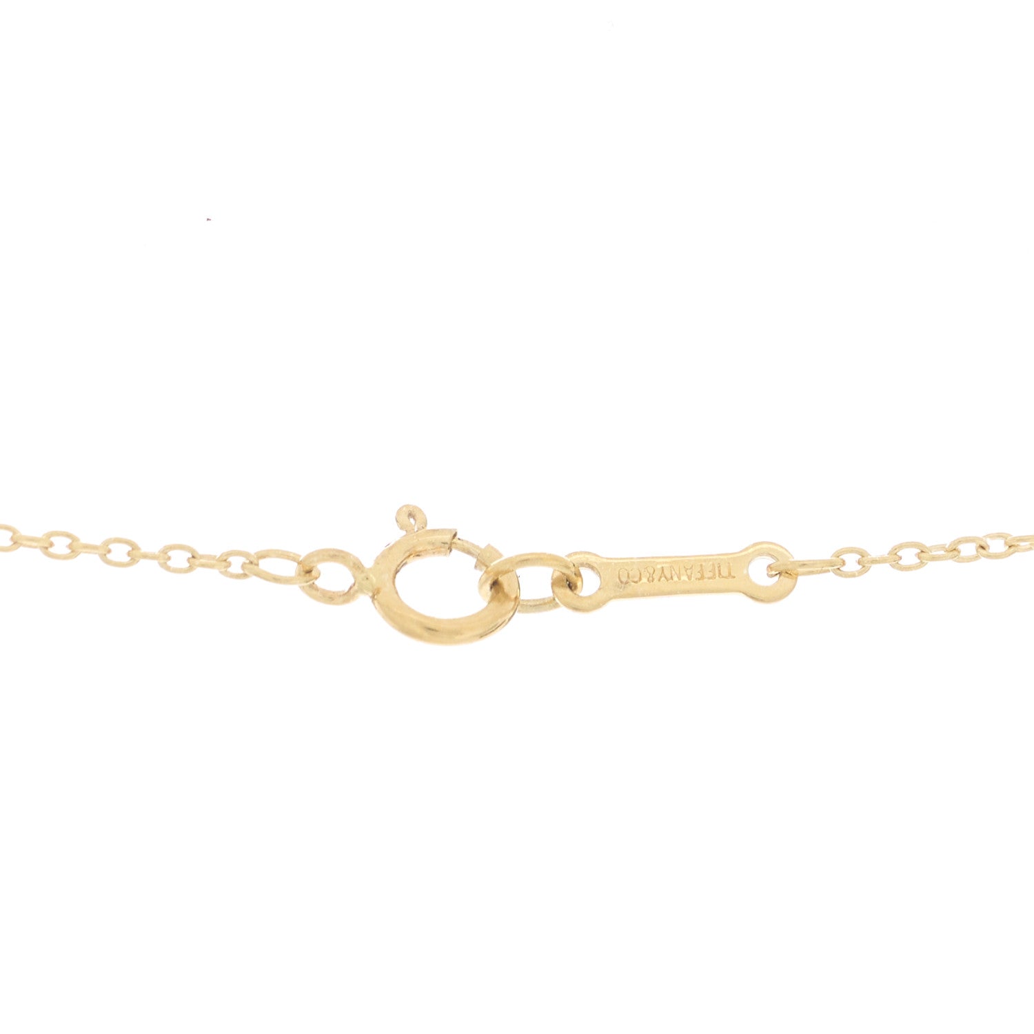 Tiffany 18K Yellow Gold Mini Paloma Picasso Loving Heart Pendant Necklace 6 of 11