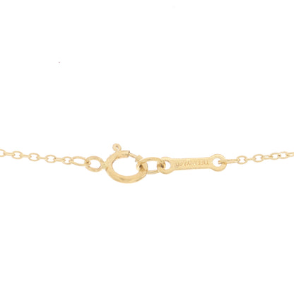 Tiffany 18K Yellow Gold Mini Paloma Picasso Loving Heart Pendant Necklace 6 of 11
